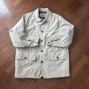 Bill Blass Light Tan Chore Coat